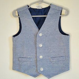 Healthtex Toddler Boys Button Vest Size 3T Excellent